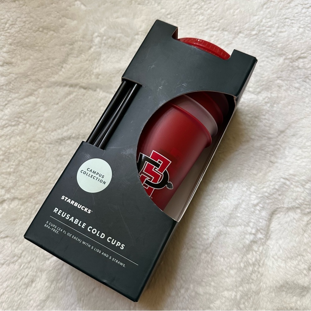 Starbucks SDSU Campus Collection Cold Cups